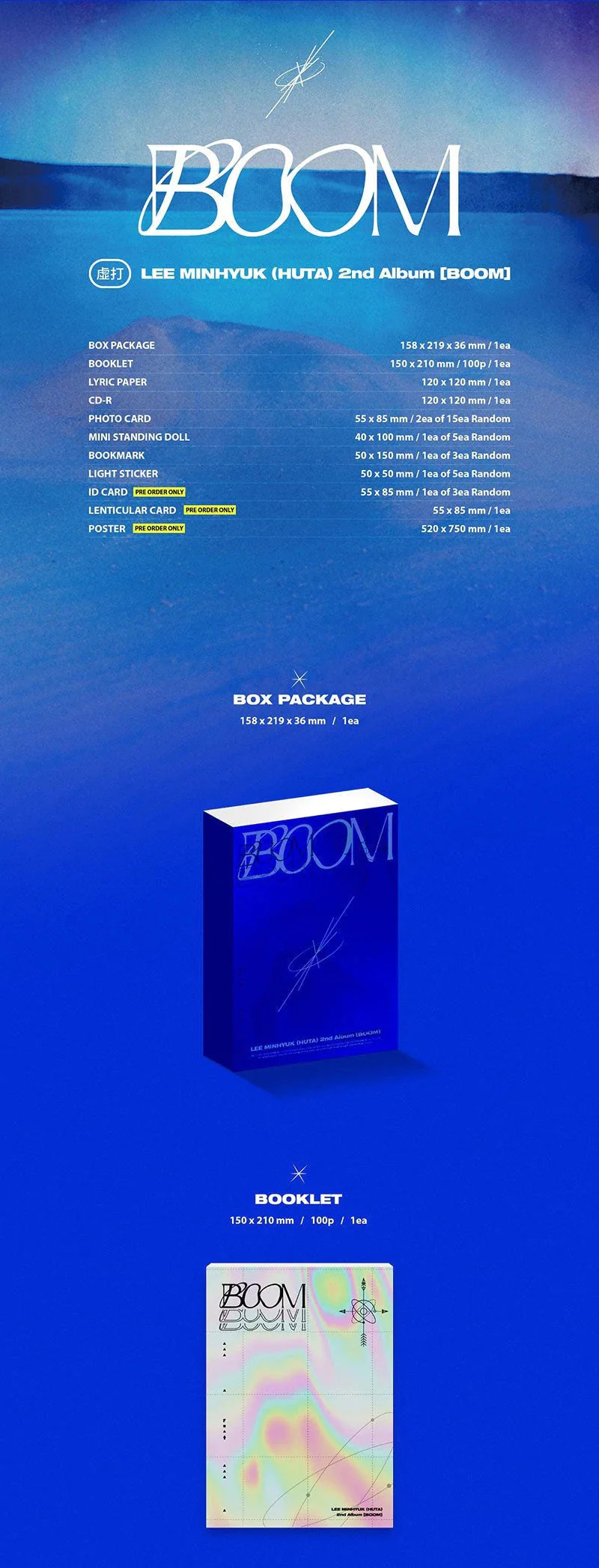 LEE MIN HYUK / HUTA (BTOB) - BOOM - Image 2