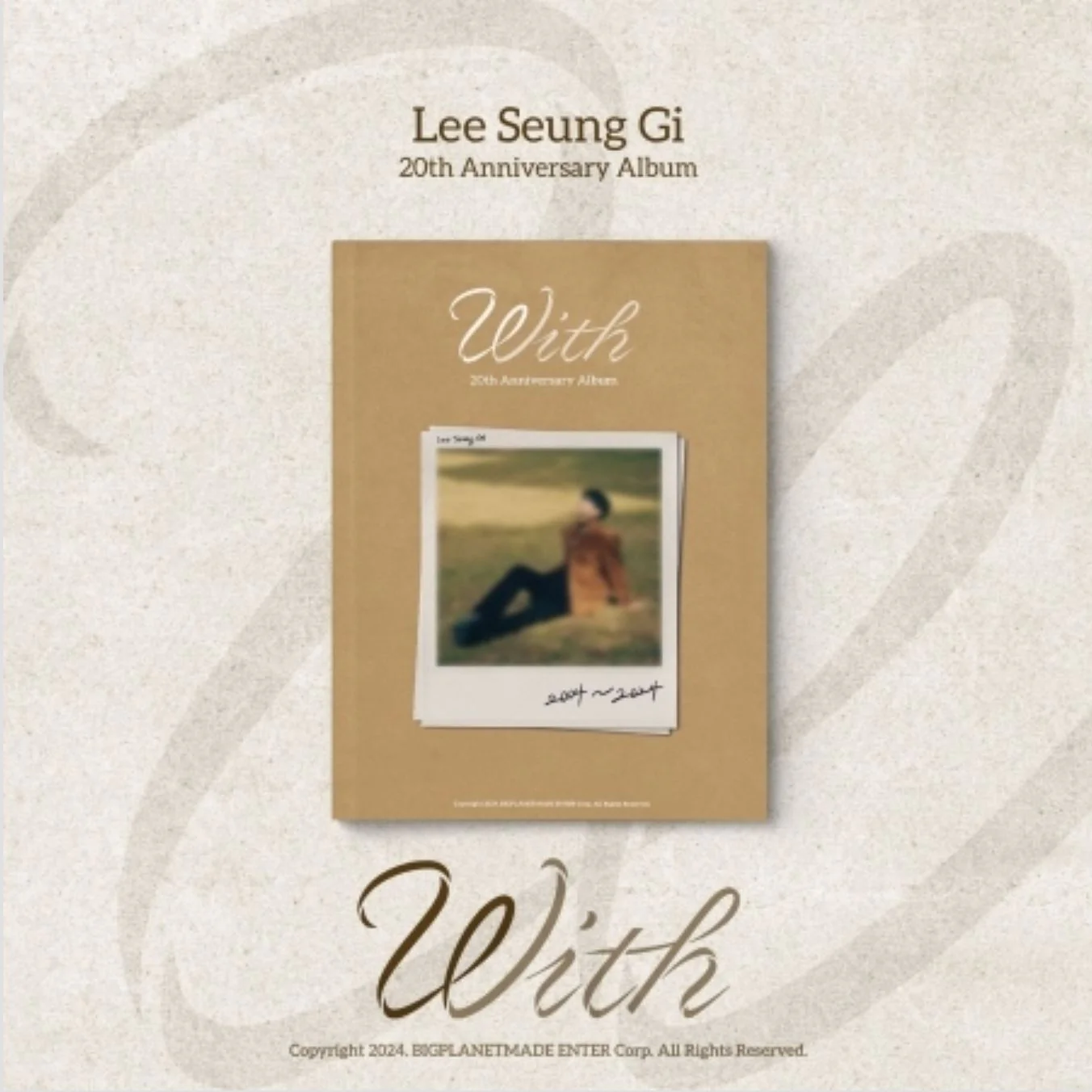 LEE SEUNG GI - WITH (20TH ANNIVERSARY ALBUM)