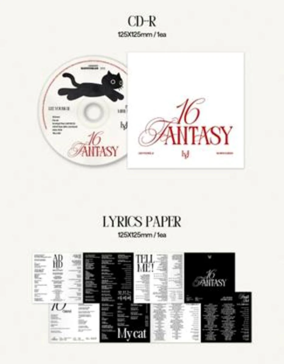 LEE YOUNG JI - 16 FANTASY (1ST MINI ALBUM) PHOTOBOOK VER. - Image 4