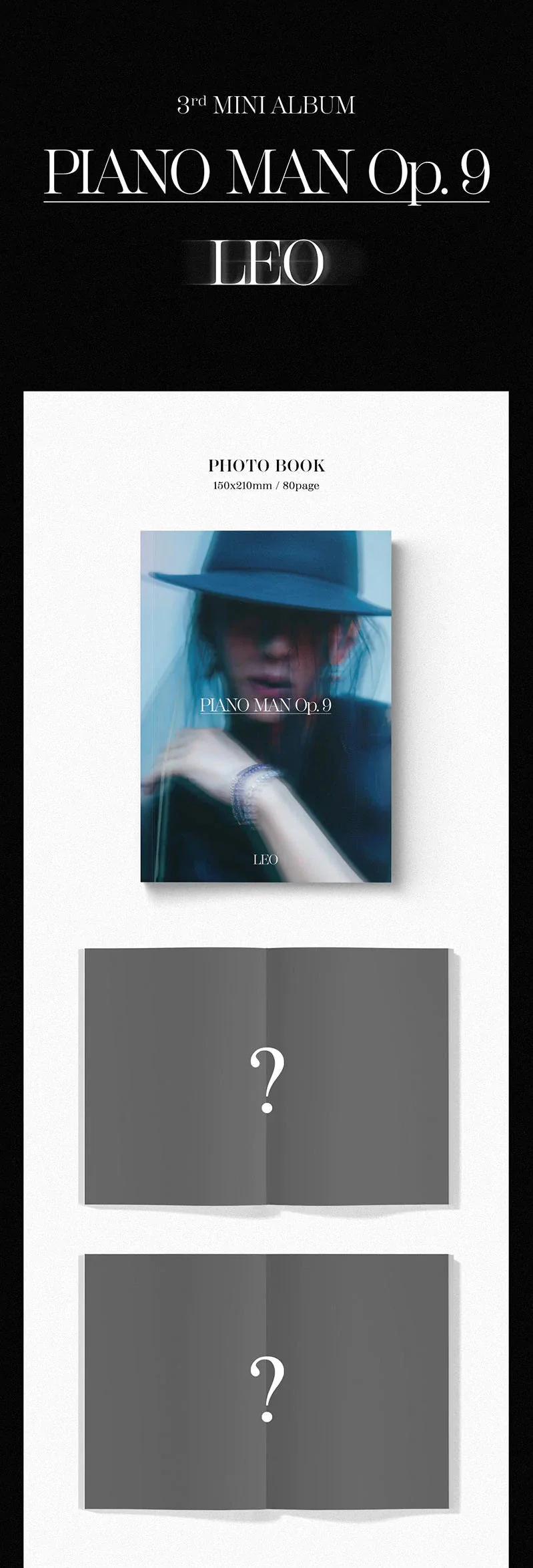 LEO - PIANO MAN OP.9 (3RD MINI ALBUM) - Image 2