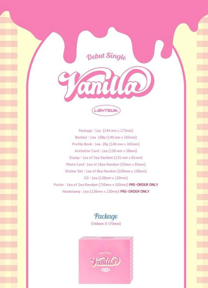 LIGHTSUM - 1st Single [Vanilla] - Image 2