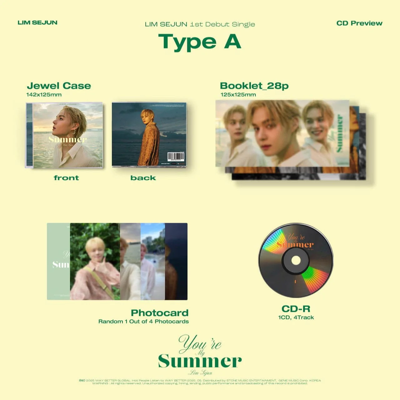 LIM SEJUN (VICTON) - YOU’RE MY SUMMER - Image 2