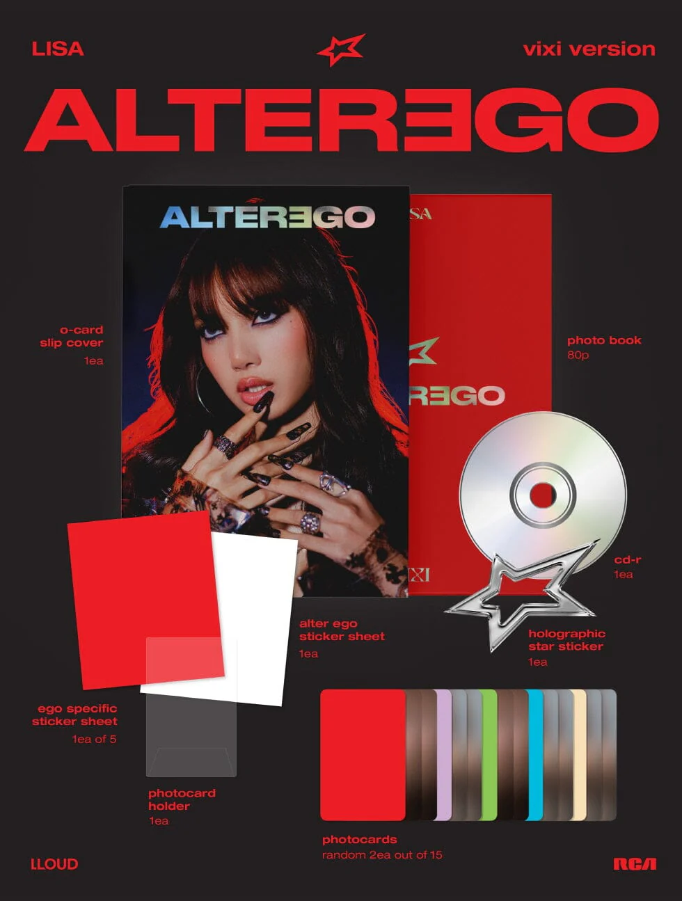 LISA (BLACKPINK) - ALTER EGO (PHOTOBOOK VER.) - Image 10