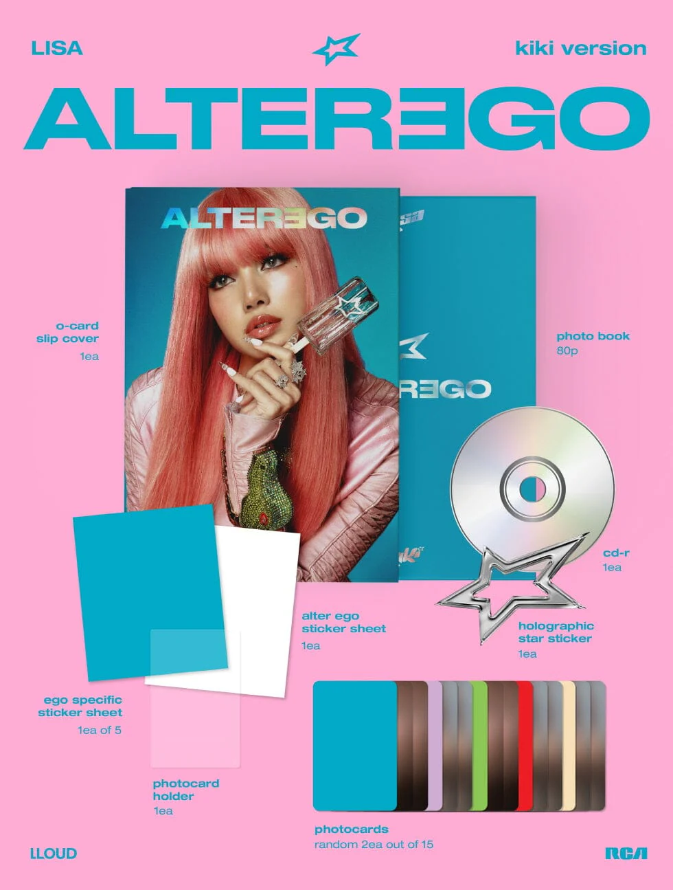 LISA (BLACKPINK) - ALTER EGO (PHOTOBOOK VER.) - Image 2