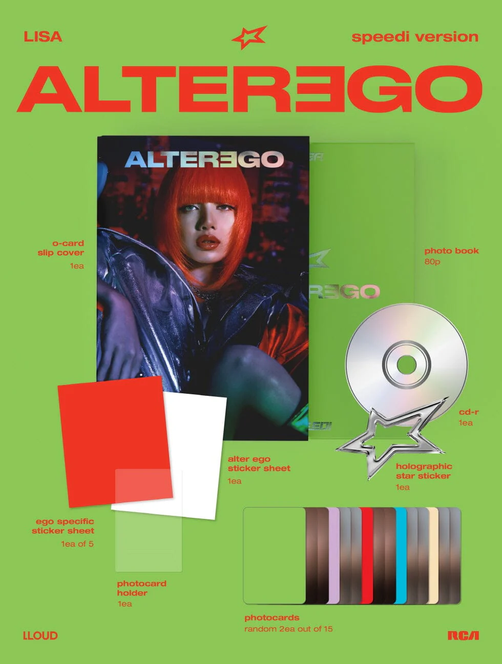 LISA (BLACKPINK) - ALTER EGO (PHOTOBOOK VER.) - Image 4