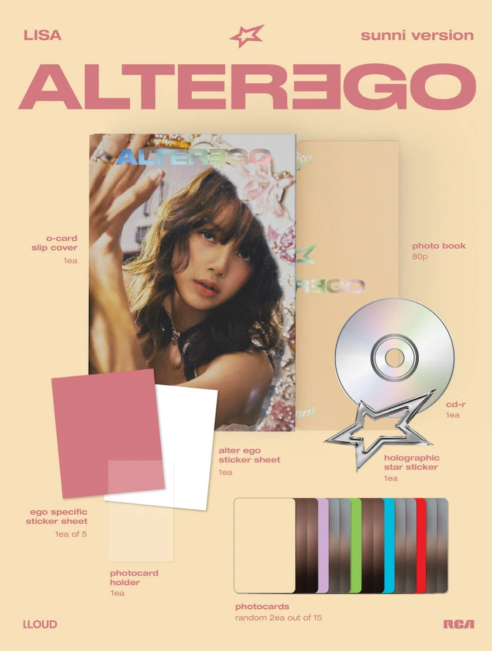 LISA (BLACKPINK) - ALTER EGO (PHOTOBOOK VER.) - Image 8
