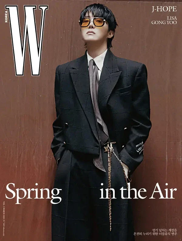 LISA (BLACKPINK) & J-HOPE (BTS) & GONG YOO - W (SPRING 25) - Image 3