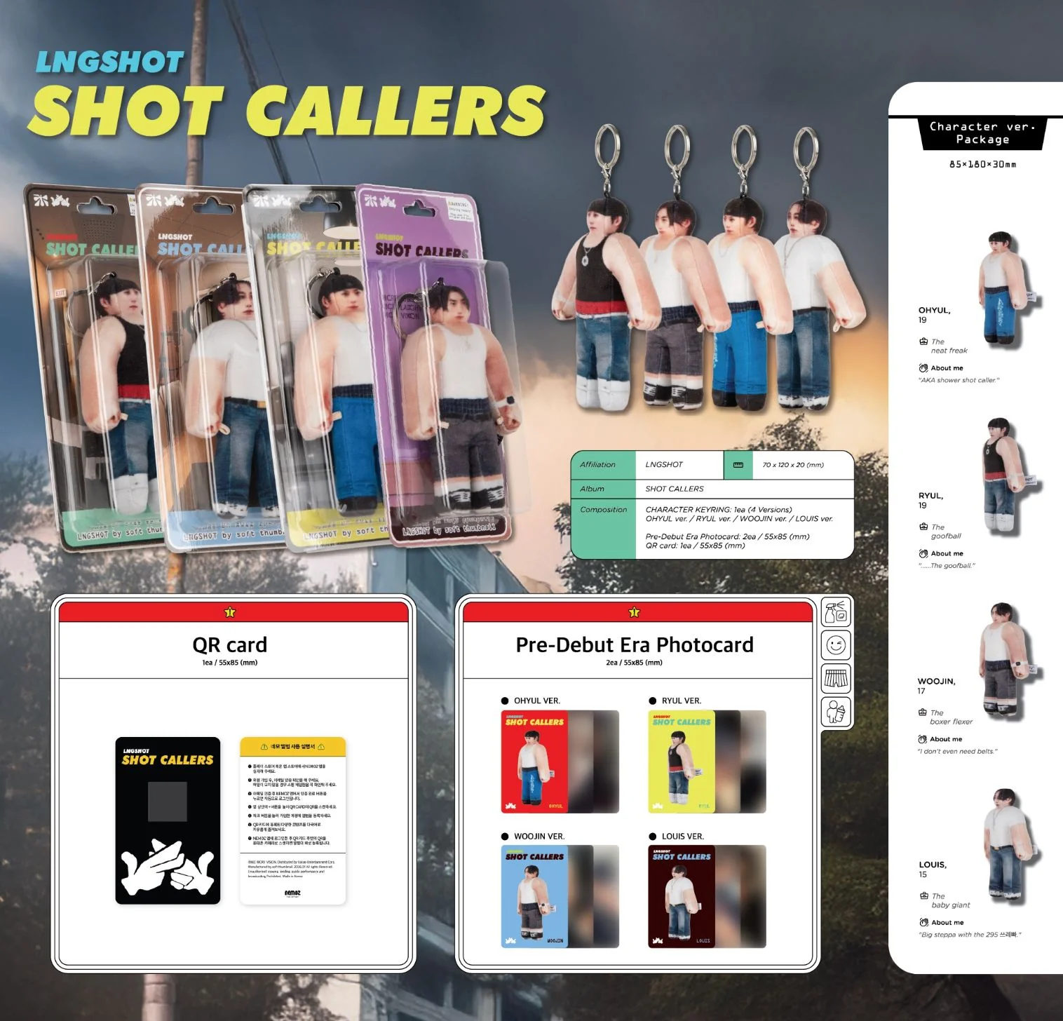 LNGSHOT - SHOT CALLERS (CHARACTER VER.) (LIMITED EDITION) - Image 2