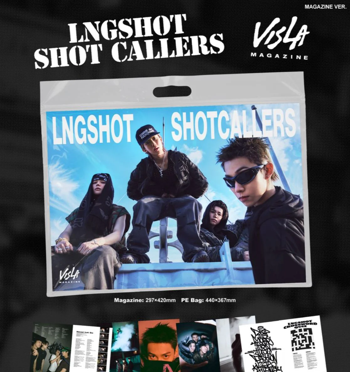 LNGSHOT - SHOT CALLERS (MAGAZINE VER.) - Image 2