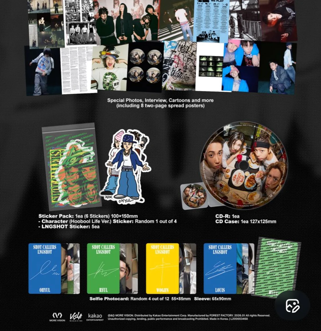 LNGSHOT - SHOT CALLERS (MAGAZINE VER.) - Image 3