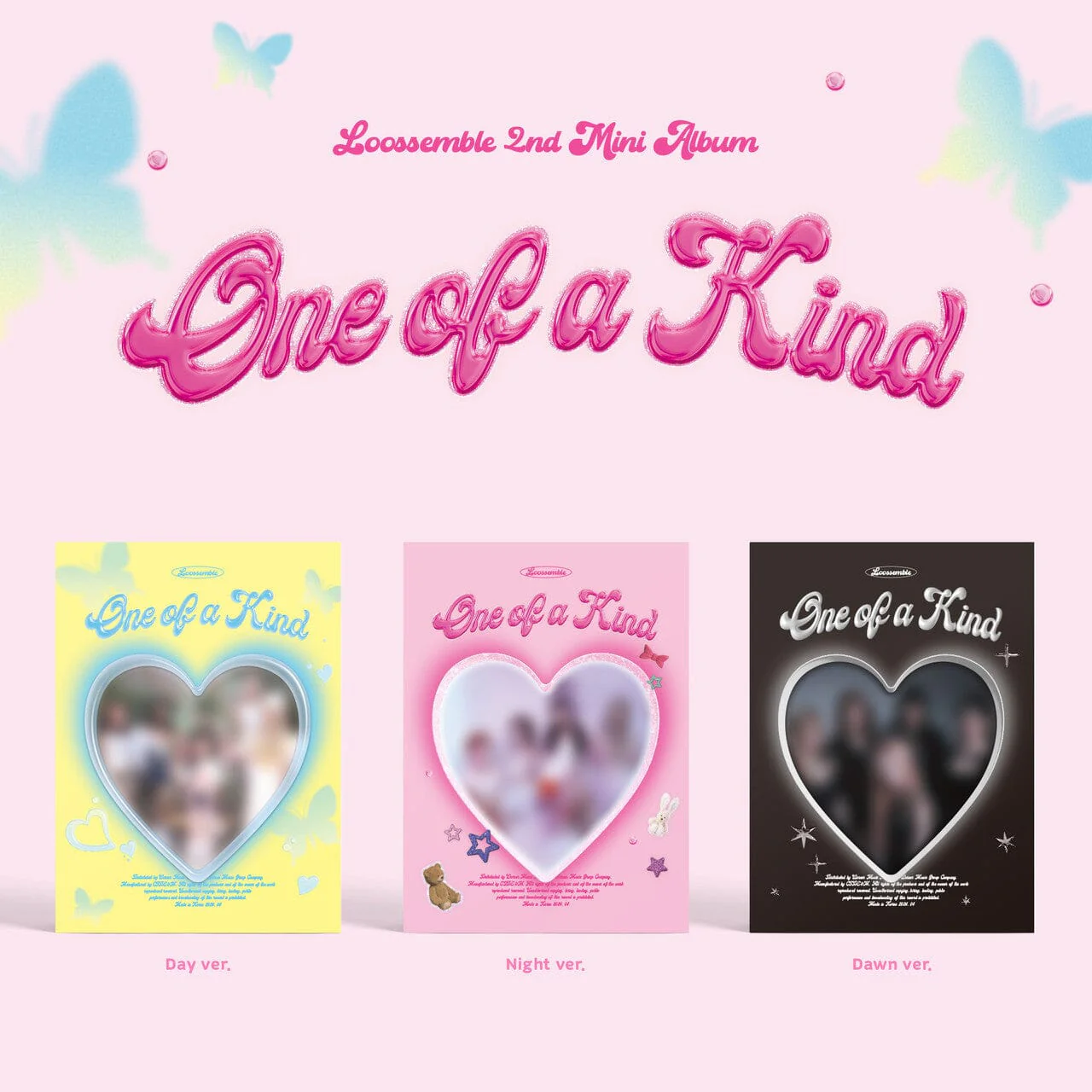 LOOSSEMBLE - ONE OF A KIND (2ND MINI ALBUM)