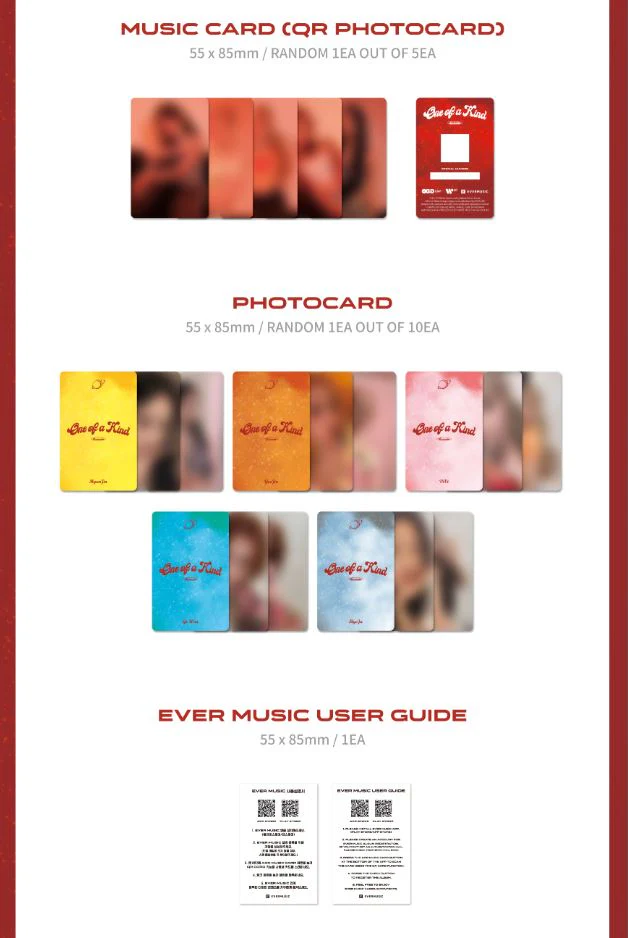 LOOSSEMBLE - ONE OF A KIND (2ND MINI ALBUM) EVER VER. - Image 3