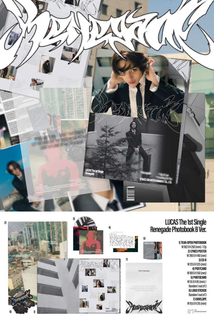LUCAS (Ex-NCT) - RENEGADE (1ST SINGLE ALBUM) - Image 5