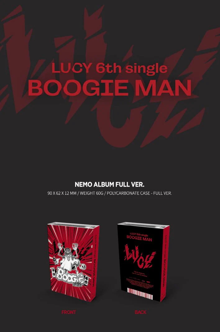 LUCY - BOOGIE MAN (6TH SINGLE ALBUM) NEMO ALBUM - Image 2