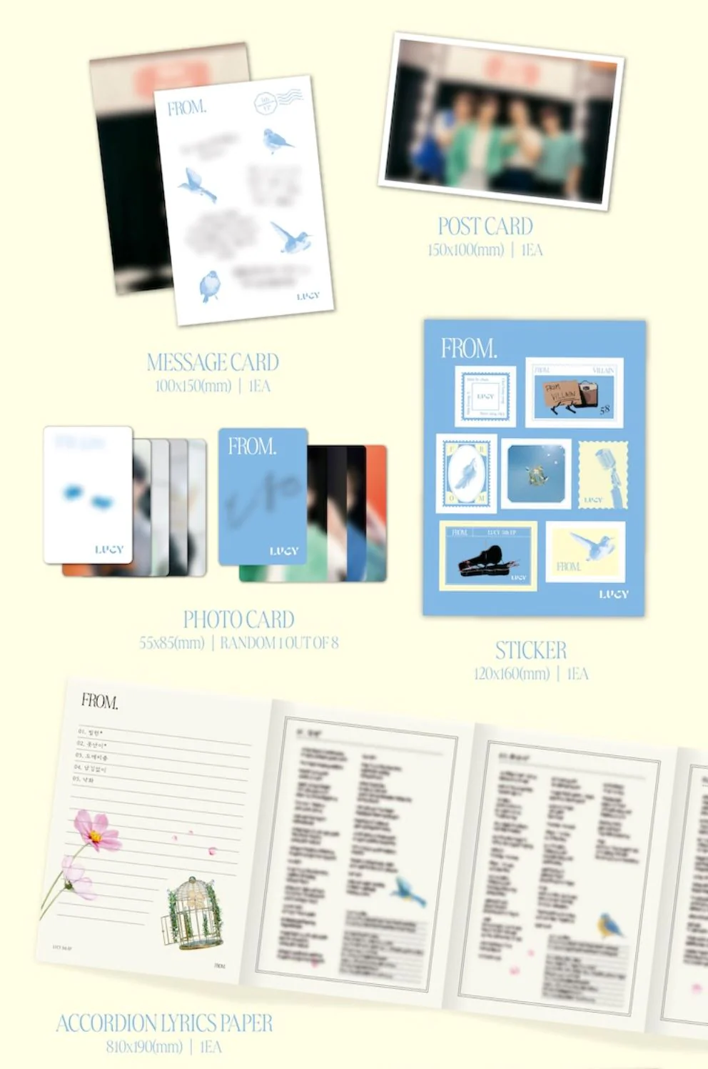 LUCY - FROM. (5TH MINI ALBUM) - Image 3