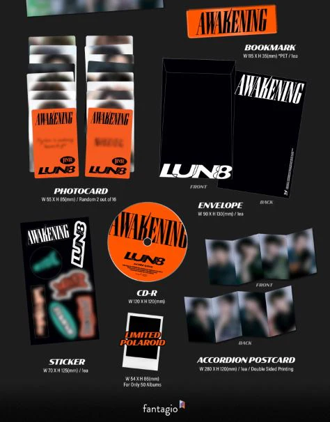 LUN8 - AWAKENING (3RD MINI ALBUM) - Image 7