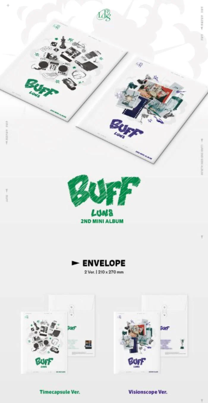 LUN8 - BUFF (2ND MINI ALBUM) - Image 2
