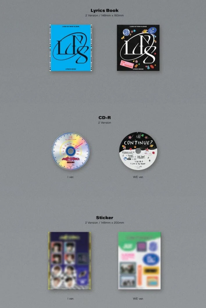 LUN8 - CONTINUE? (1ST MINI ALBUM) - Image 5