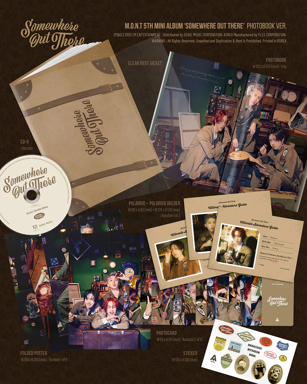 M.O.N.T - SOMEWHERE OUT THERE (PHOTOBOOK VER) - Image 2