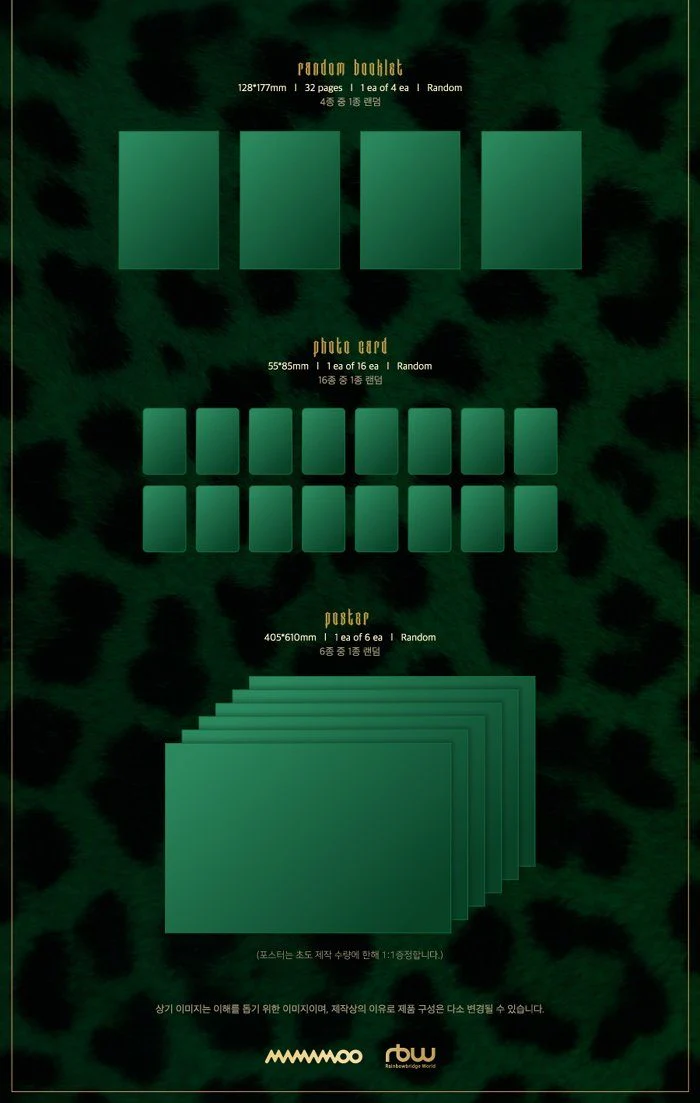 Mamamoo -10th Mini [TRAVEL] DEEP GREEN / LIGHT Green VER. - Image 4