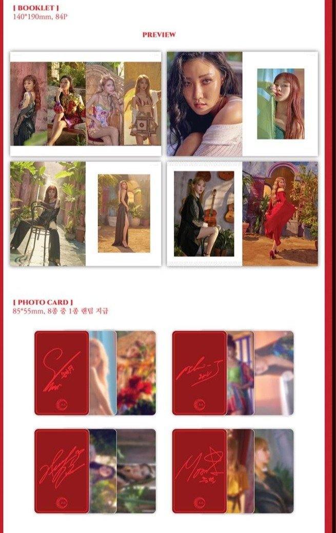 MAMAMOO - 7th Mini [RED MOON] - Image 3