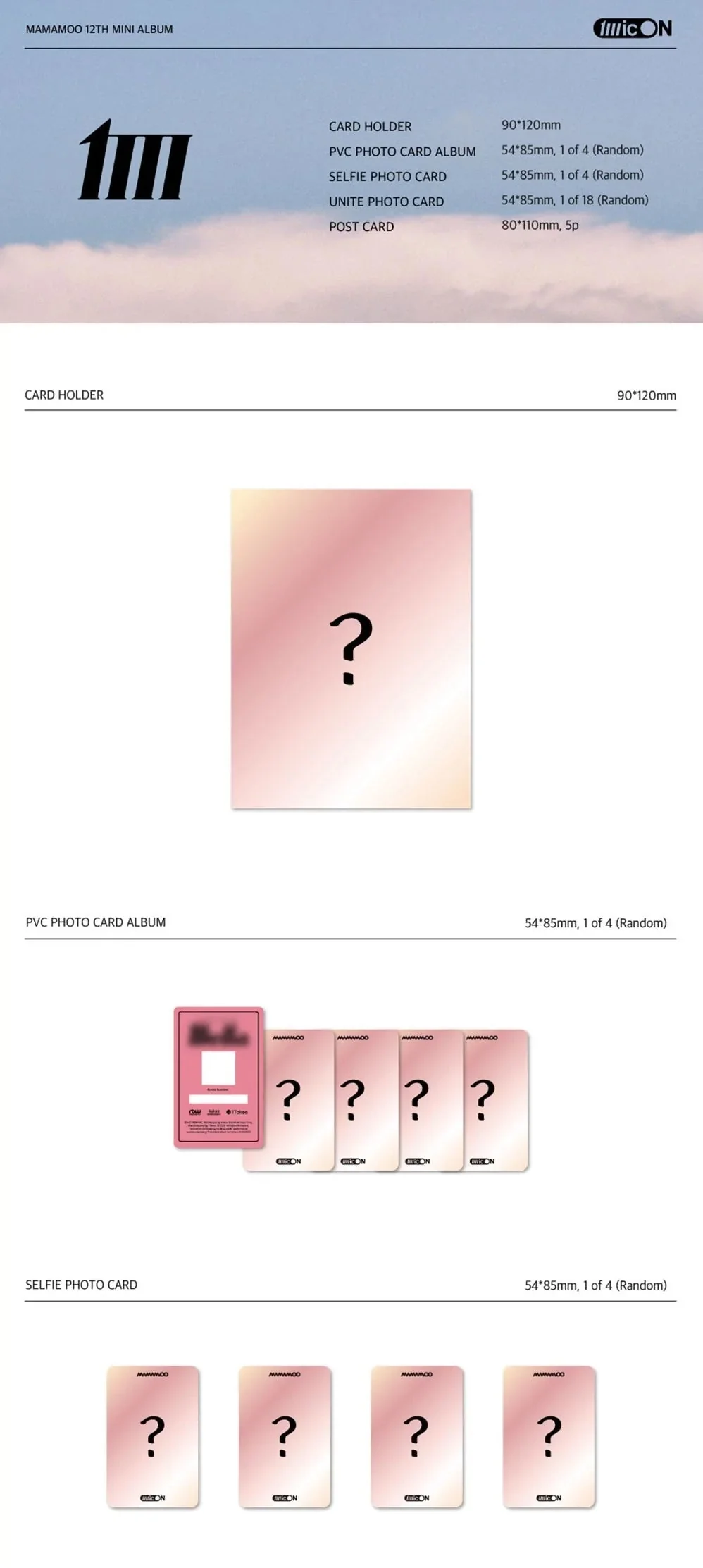 MAMAMOO - MIC ON 1 TAKES VER. (12TH MINI ALBUM) - Image 2