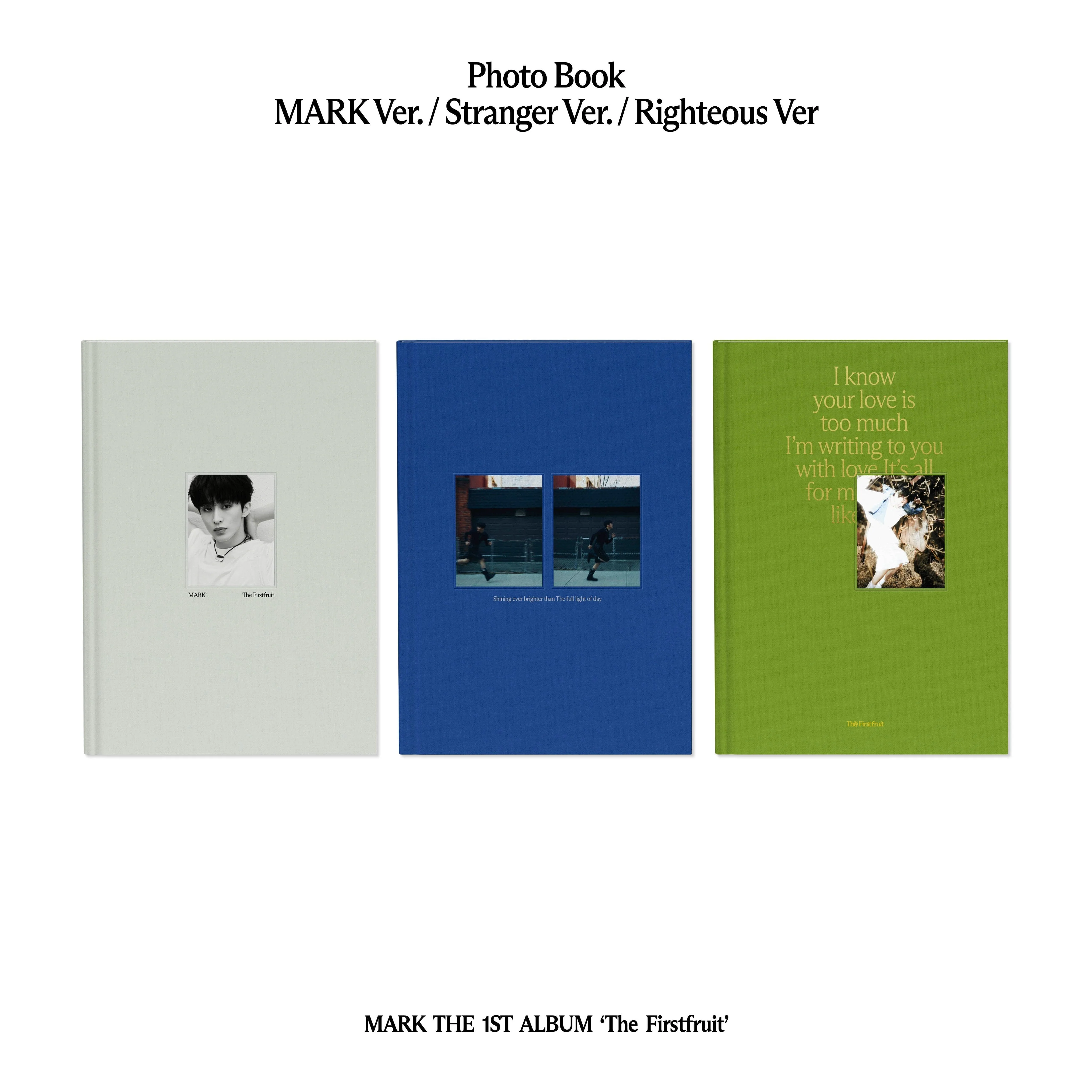 MARK (NCT) - THE FIRSTFRUIT (PHOTOBOOK VER.)