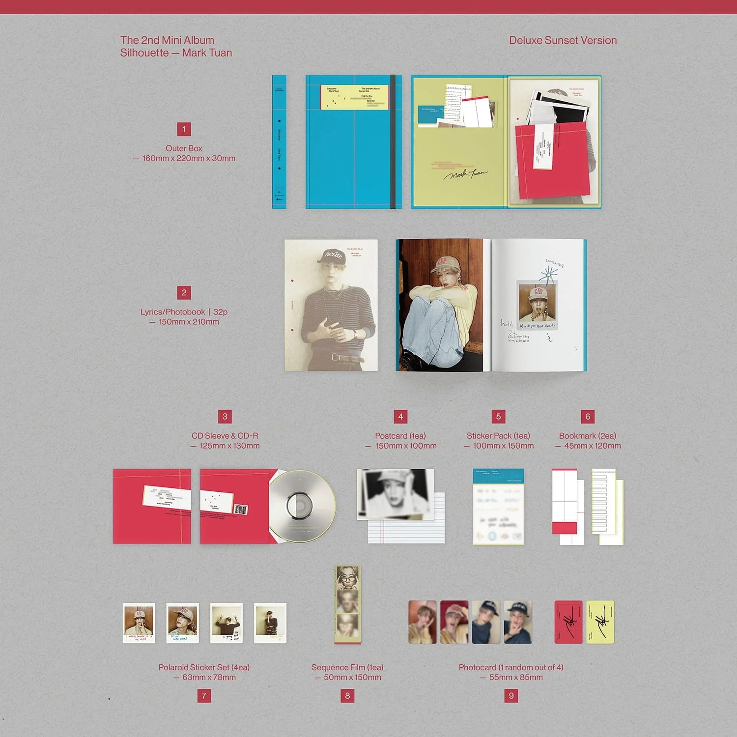 MARK TUAN (GOT7) - SILHOUETTE (DELUXE VER.) - Image 2