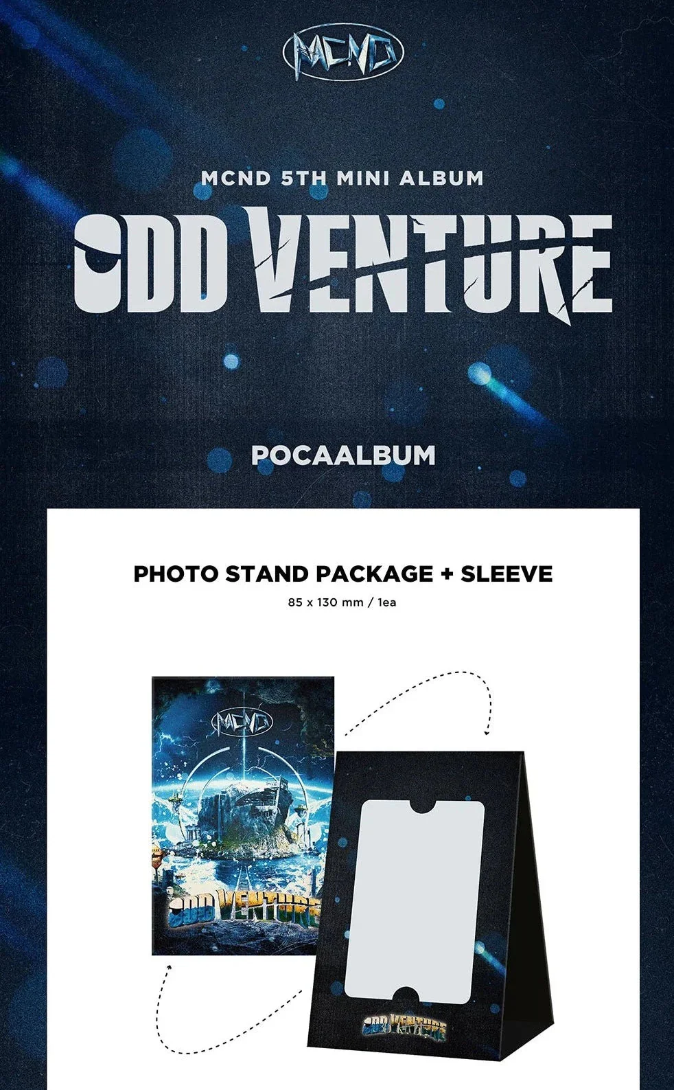 MCND - ODD VENTURE (5TH MINI ALBUM) POCA ALBUM - Image 2