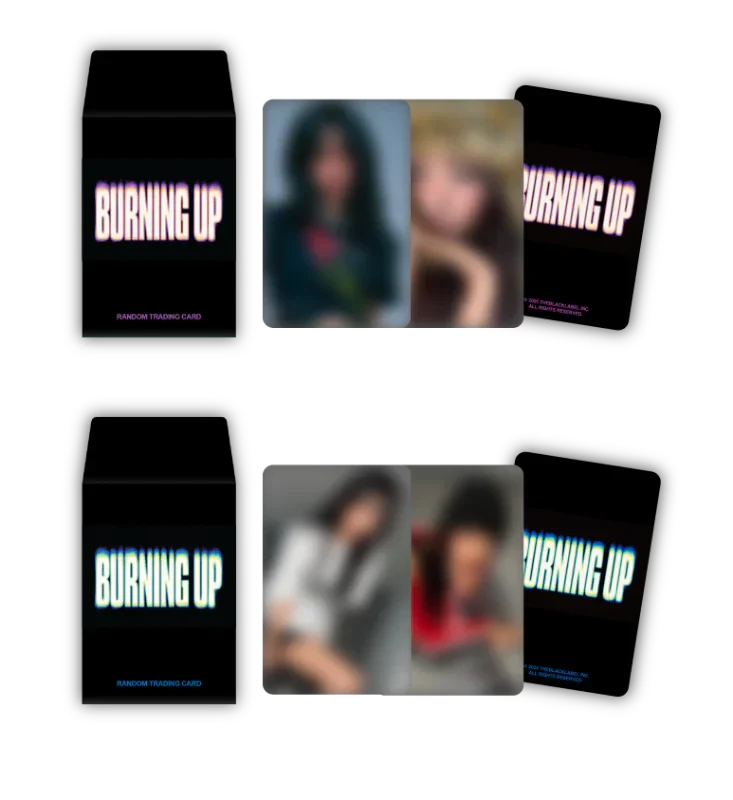 MEOVV - RANDOM TRADING PHOTOCARD (BURNING UP)