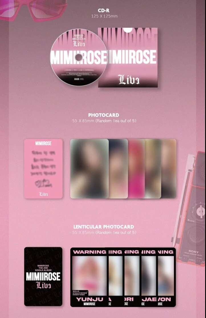 MIMIIROSE - LIVE (2ND SINGLE ALBUM) - Image 4