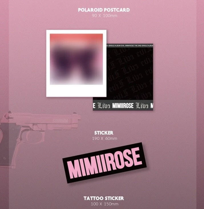MIMIIROSE - LIVE (2ND SINGLE ALBUM) - Image 5
