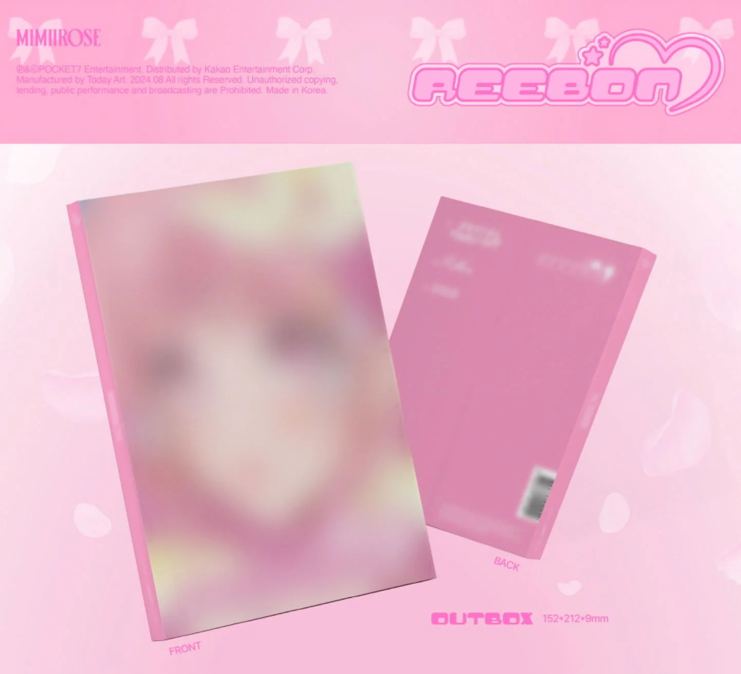 MIMIIROSE - REEBON (3RD SINGLE ALBUM) - Image 2
