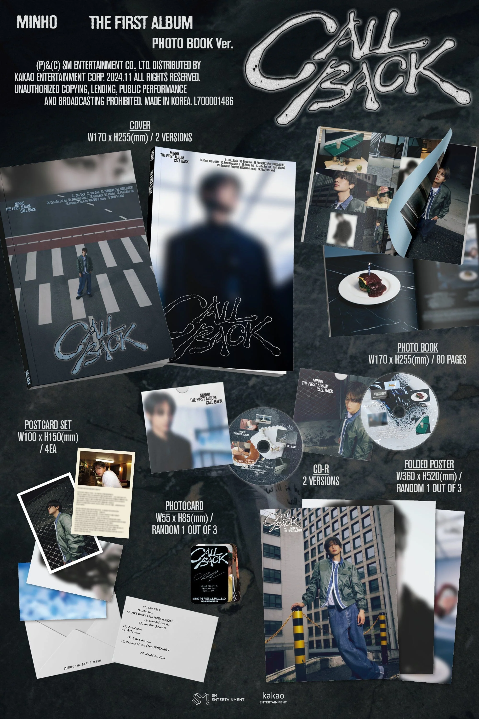 MINHO (SHINEE) - CALL BACK (PHOTOBOOK VER.) - Image 2