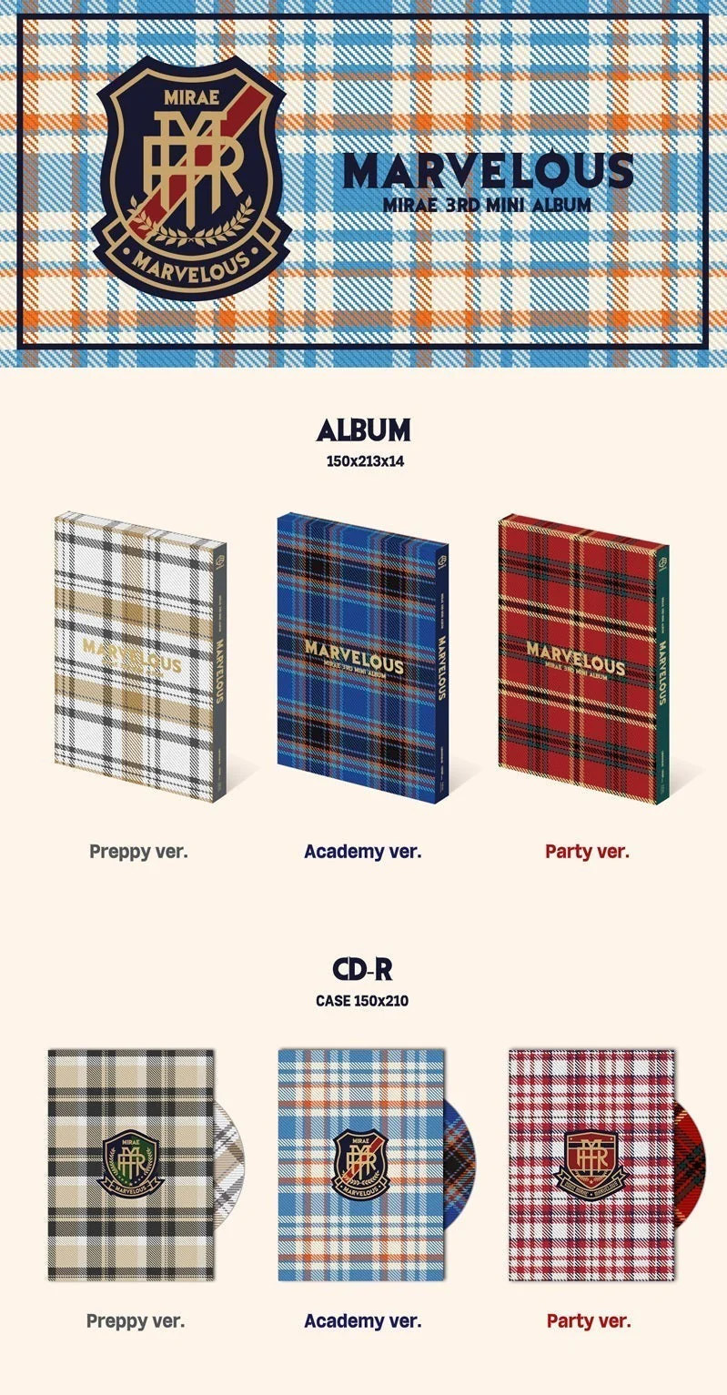 MIRAE - MARVELOUS (3RD MINI ALBUM) - Image 4