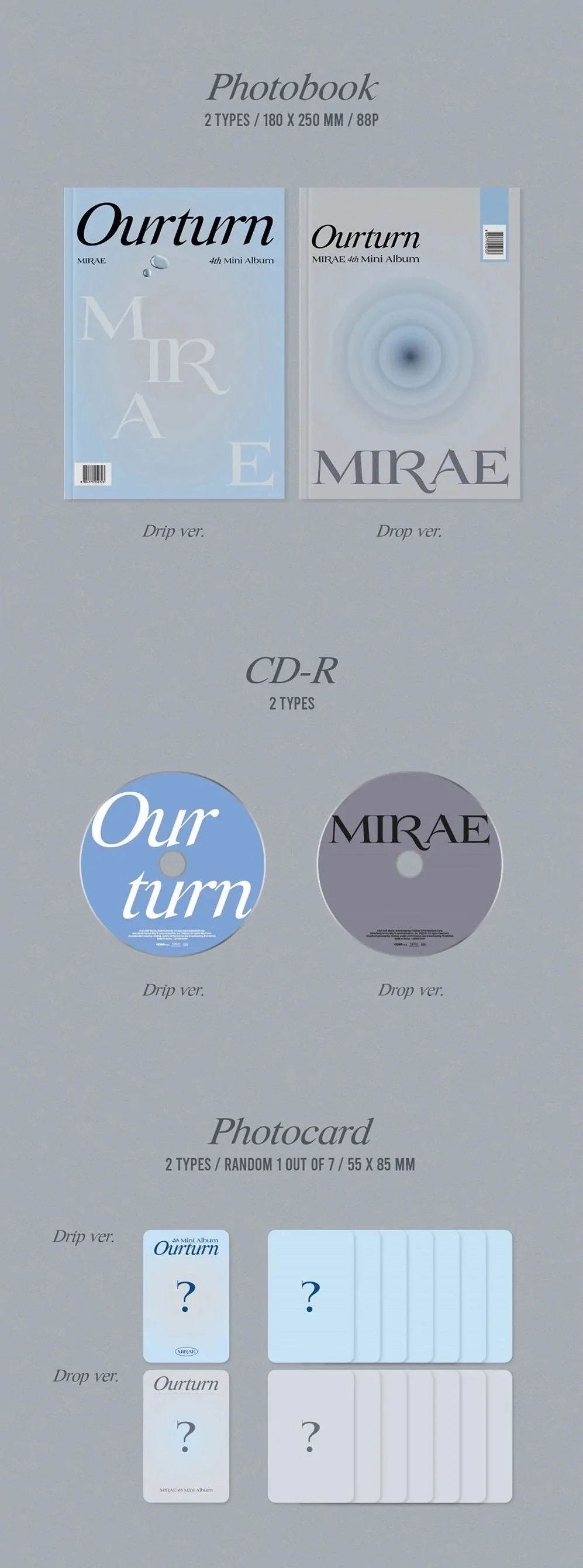 MIRAE - OURTURN (4TH MINI ALBUM) - Image 6