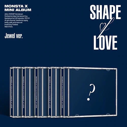 MONSTA X - 11th mini [SHAPE of LOVE] Jewel Ver.