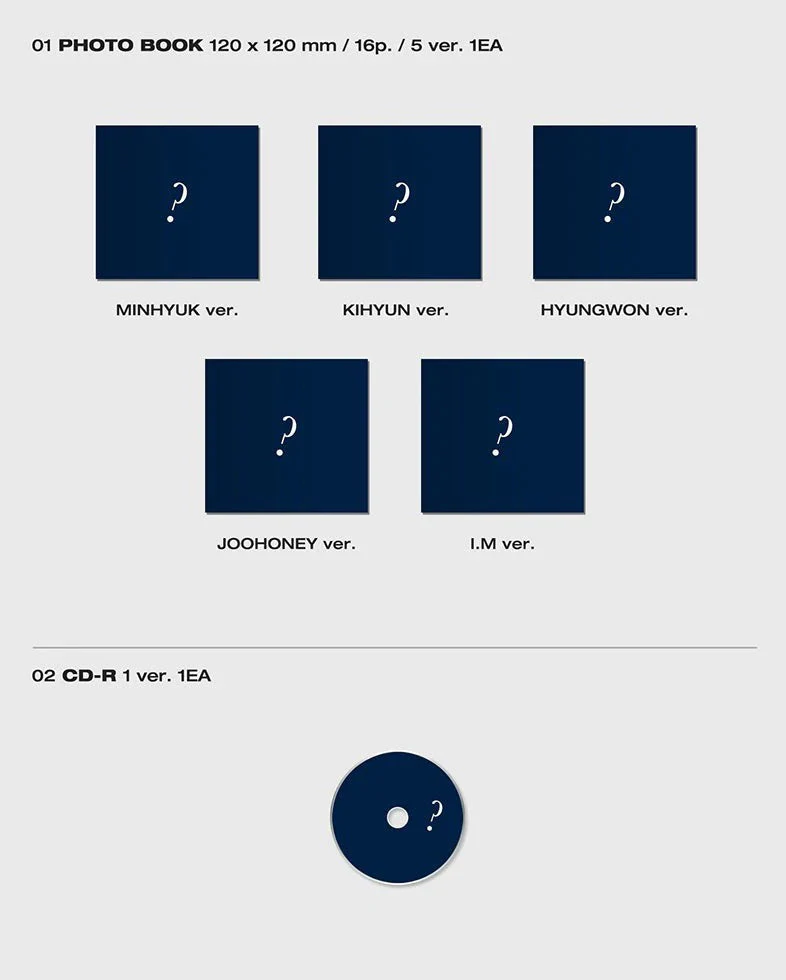 MONSTA X - 11th mini [SHAPE of LOVE] Jewel Ver. - Image 3