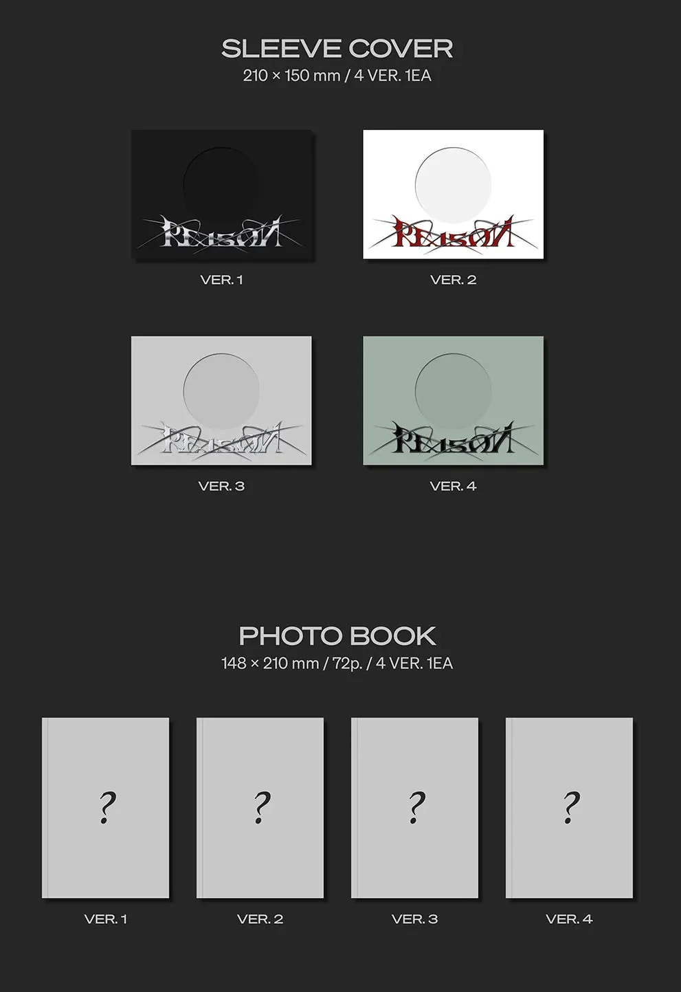 MONSTA X - REASON (12TH MINI ALBUM) - Image 3
