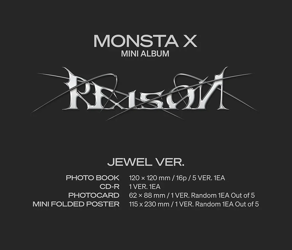 MONSTA X - REASON (JEWEL VER.) - Image 2