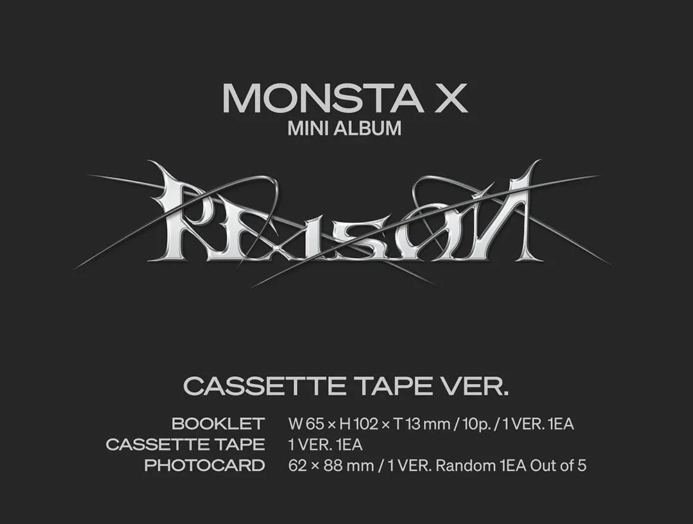 MONSTA X - REASON (KIT + CASSETTE VER.) - Image 2