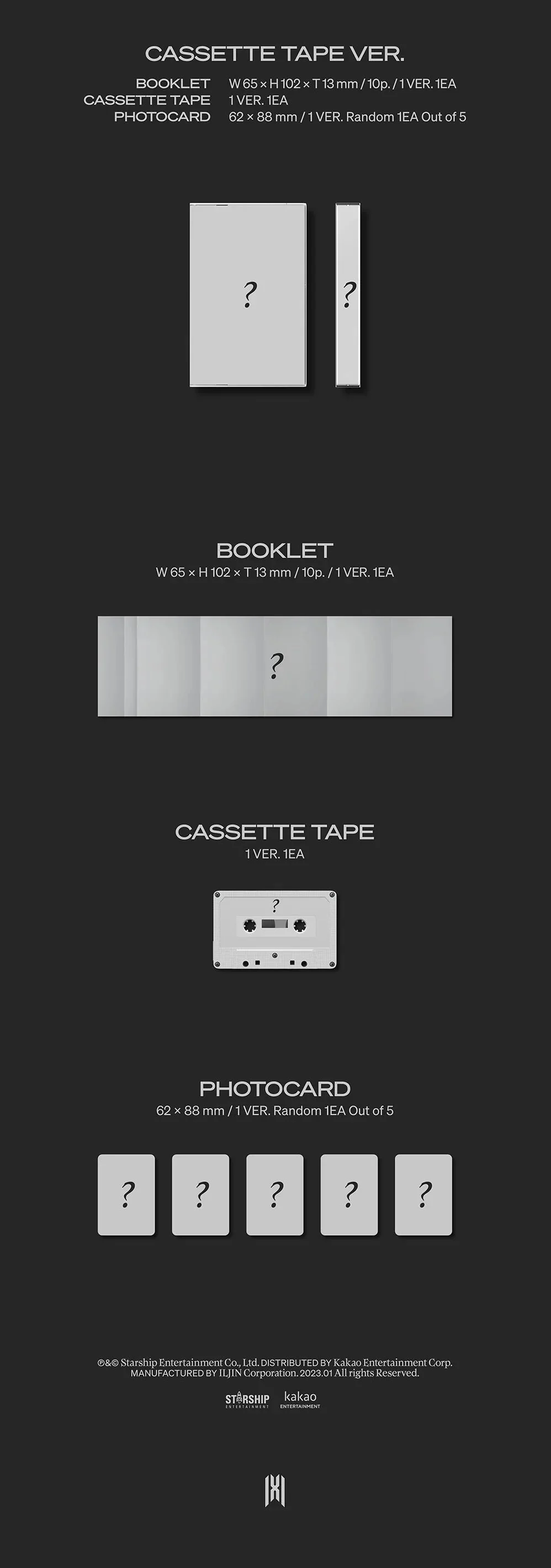MONSTA X - REASON (KIT + CASSETTE VER.) - Image 3