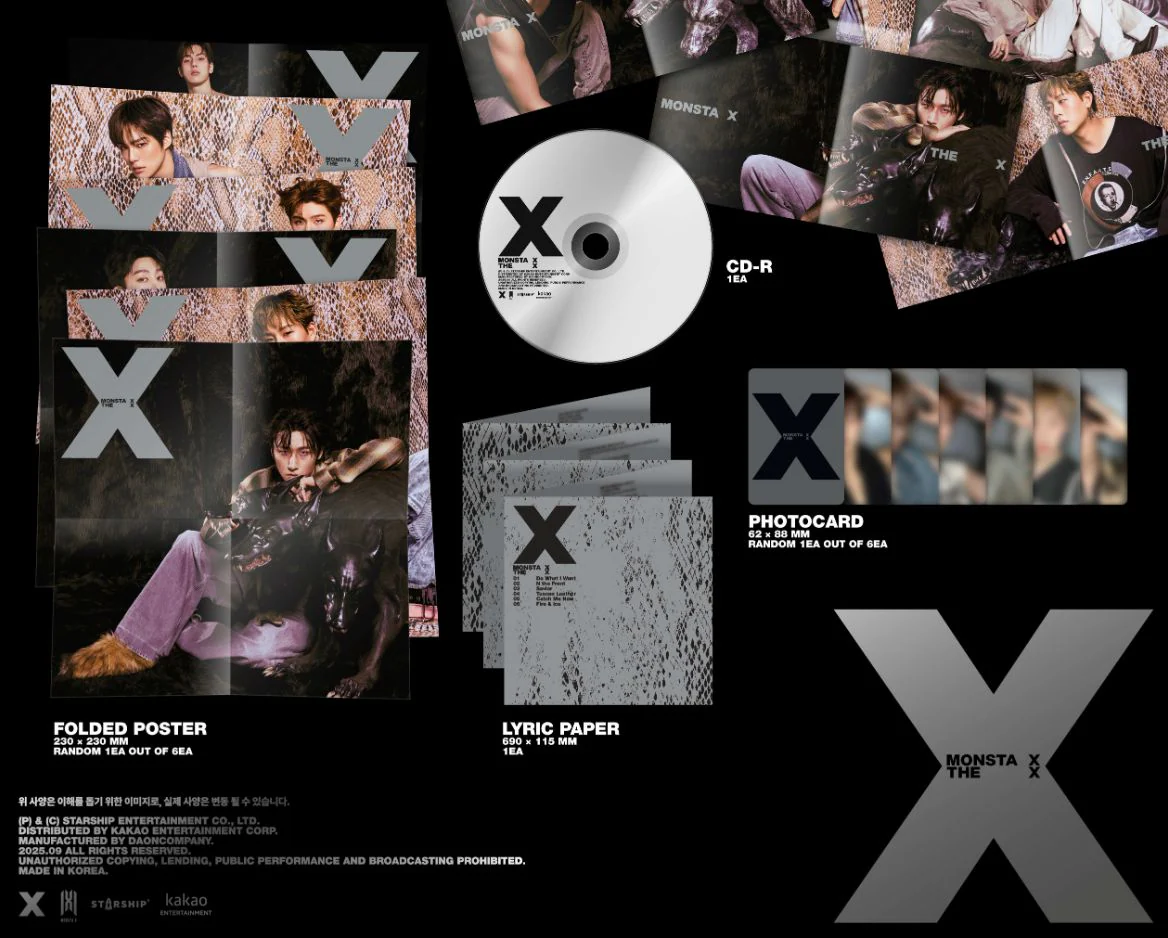 MONSTA X - THE X (DIGIPACK VER.) (LIMITED EDITION) - Image 3