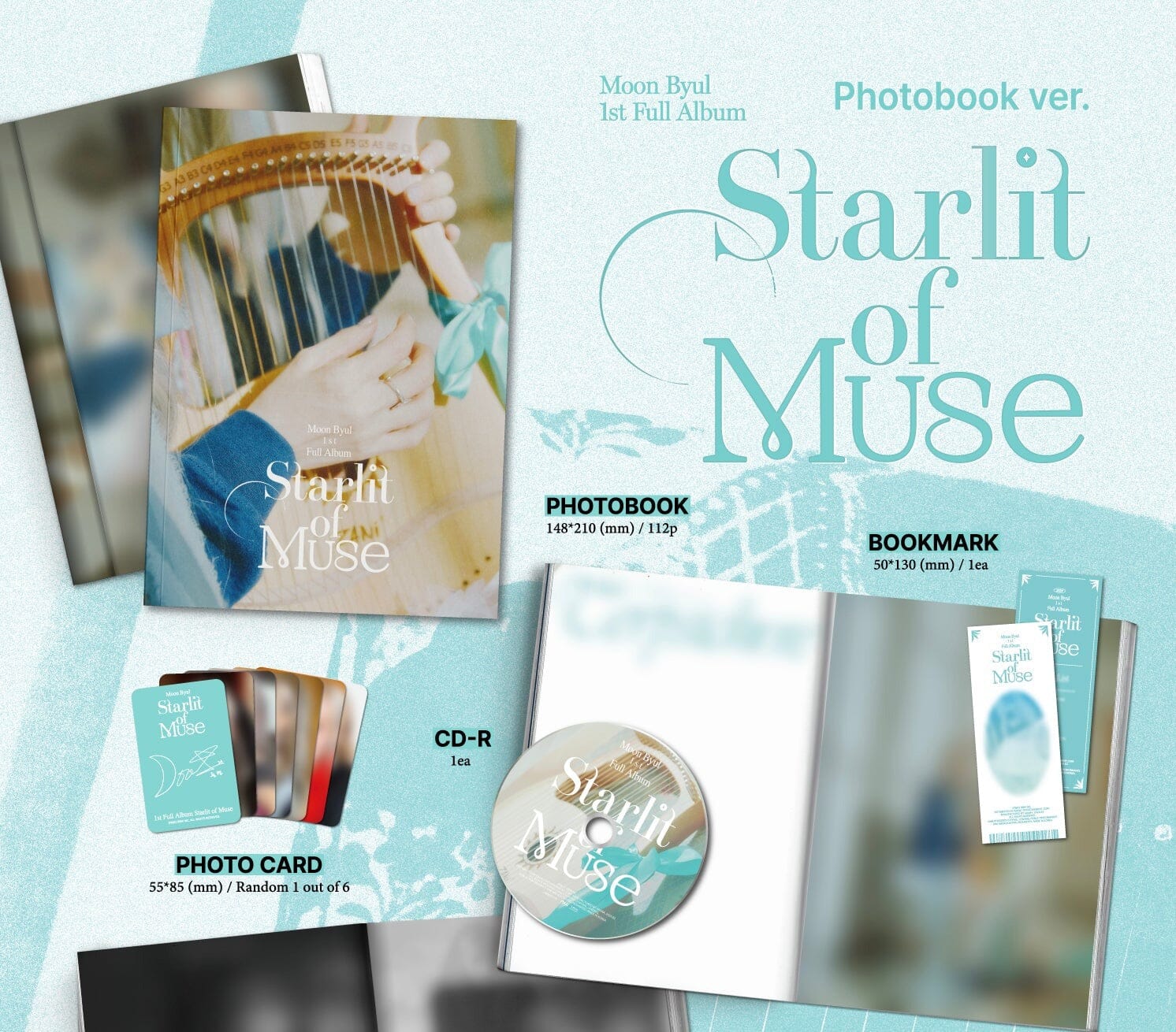 MOON BYUL (MAMAMOO) - STARLIT OF MUSE (1ST FULL ALBUM) - Image 2