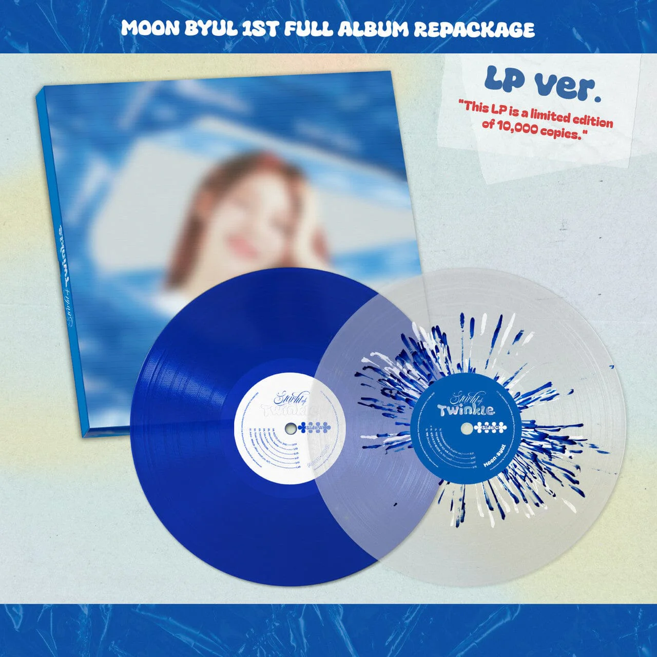 MOON BYUL - STARLIT OF TWINKLE (1ST FULL ALBUM REPACKAGE) LP VER.