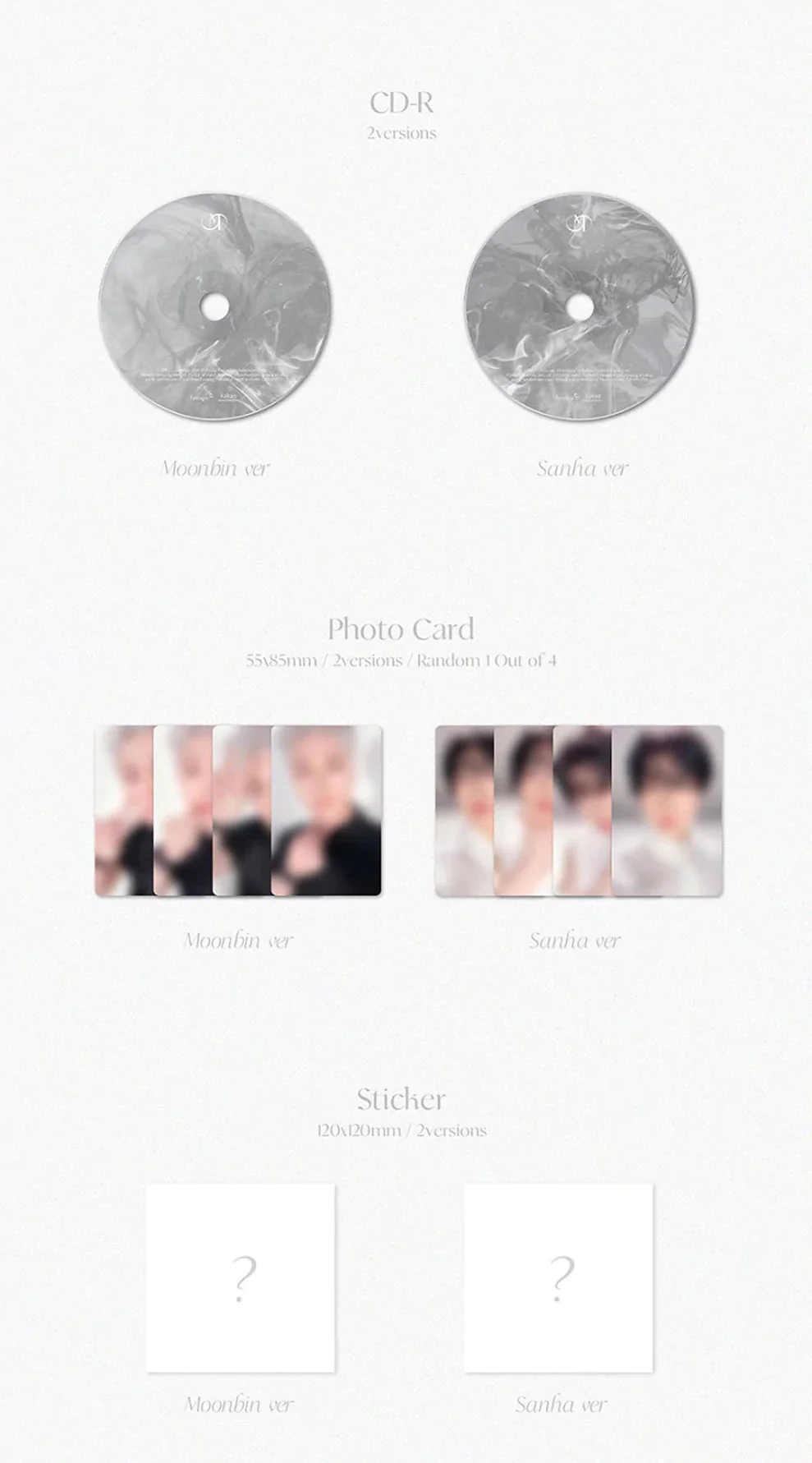 MOONBIN & SANHA (ASTRO) - INCENSE (DIGIPACK VER) - Image 5