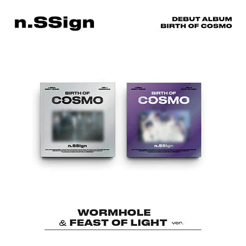 N.SSIGN - BIRTH OF COSMO (DEBUT ALBUM) WORMHOLE FEAST OF LIGHT VER.