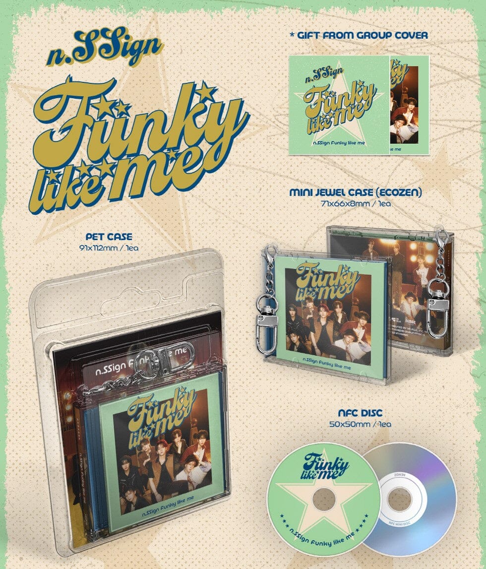 N.SSIGN - FUNKY LIKE ME (MINI JEWEL VER.) - Image 2