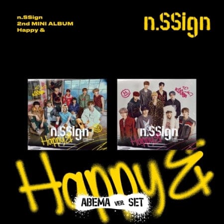N.SSIGN - HAPPY & (2ND MINI ALBUM) ABEMA VER.
