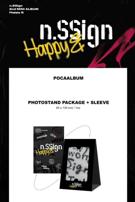 N.SSIGN - HAPPY & (2ND MINI ALBUM) POCA ALBUM - Image 2